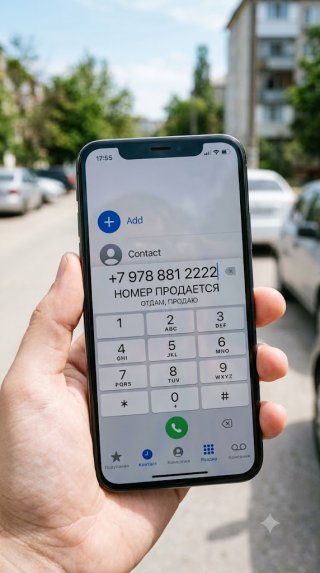 Номер 978-88*-2222 (Крым МТС)