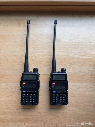 Радиостанции Baofeng UV-5R 5W 2 штуки