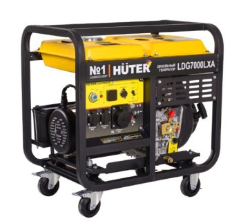 Продается новый дизельный генератор LDG 7000LXА Huter в Крыму